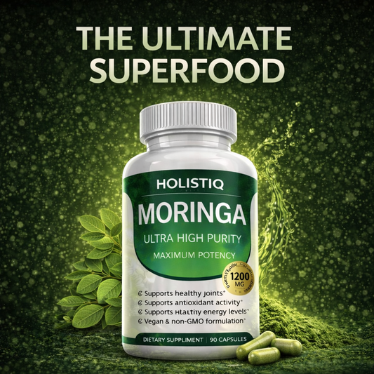 Pure Moringa Capsules (1200mg) for Wellness Support